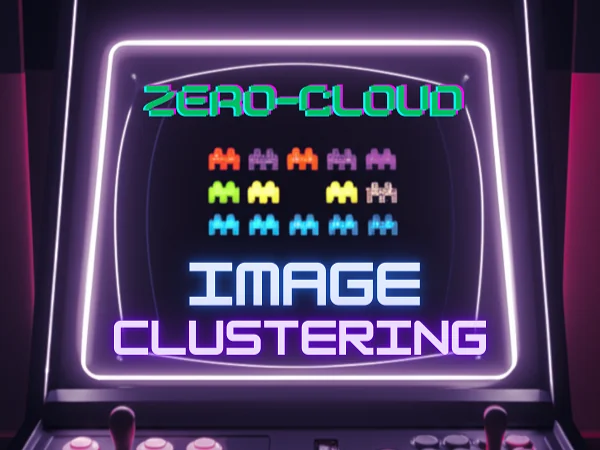 Zero-Cloud Image Clustering