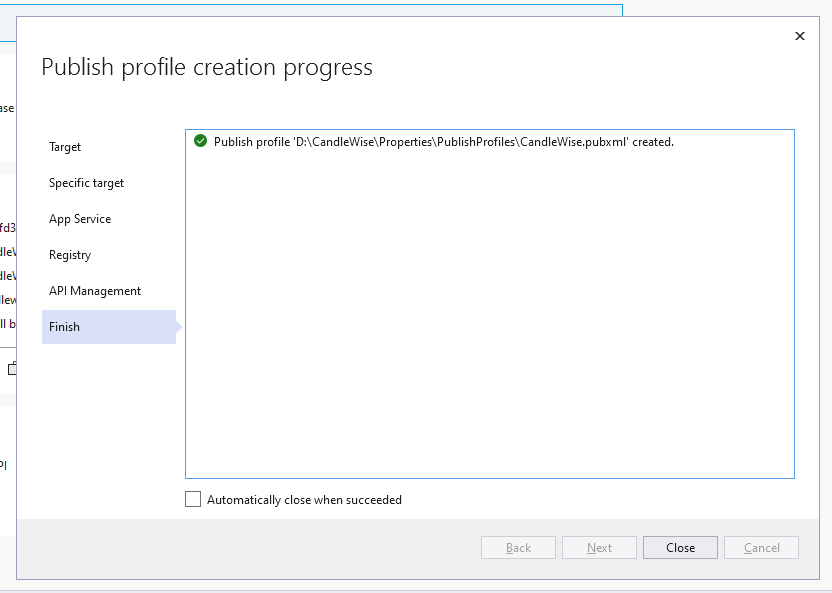 API Configuration Step 6