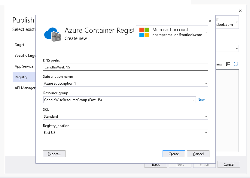 Container Registry Setup